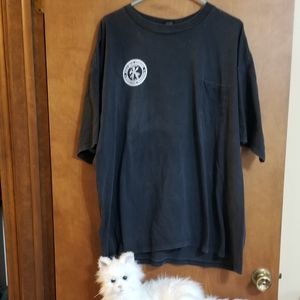 Classic platinum black union tee 3xl